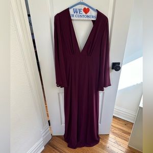 Long Sleeved Bridesmaid Dress